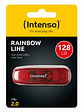 Intenso 3502491 Lápiz USB 2.0 Rainbow 128GB Rojo - Miniatura 3
