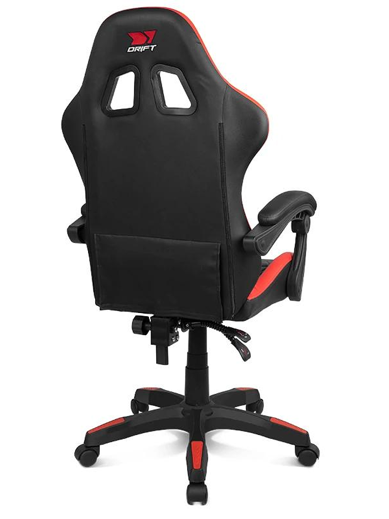 DRIFT Silla Gaming DR35 Negra-Roja 4