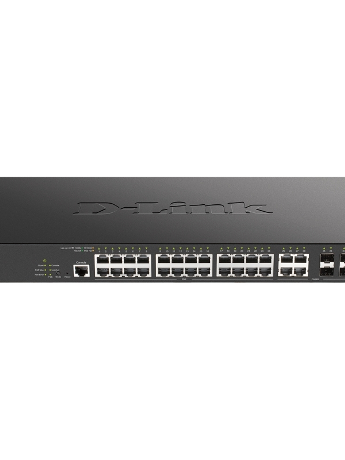 D-Link DGS-2000-28P Switch L2 24xGB PoE 4xCombo 1