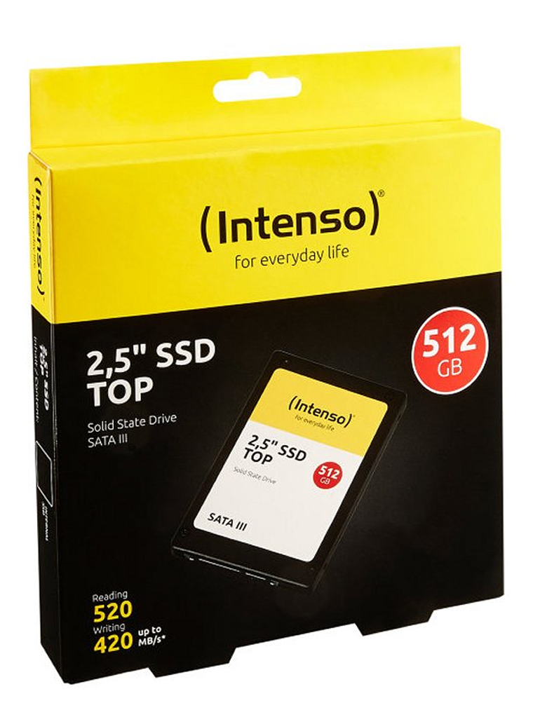 Intenso 3812450 Top SSD 512GB 2.5
