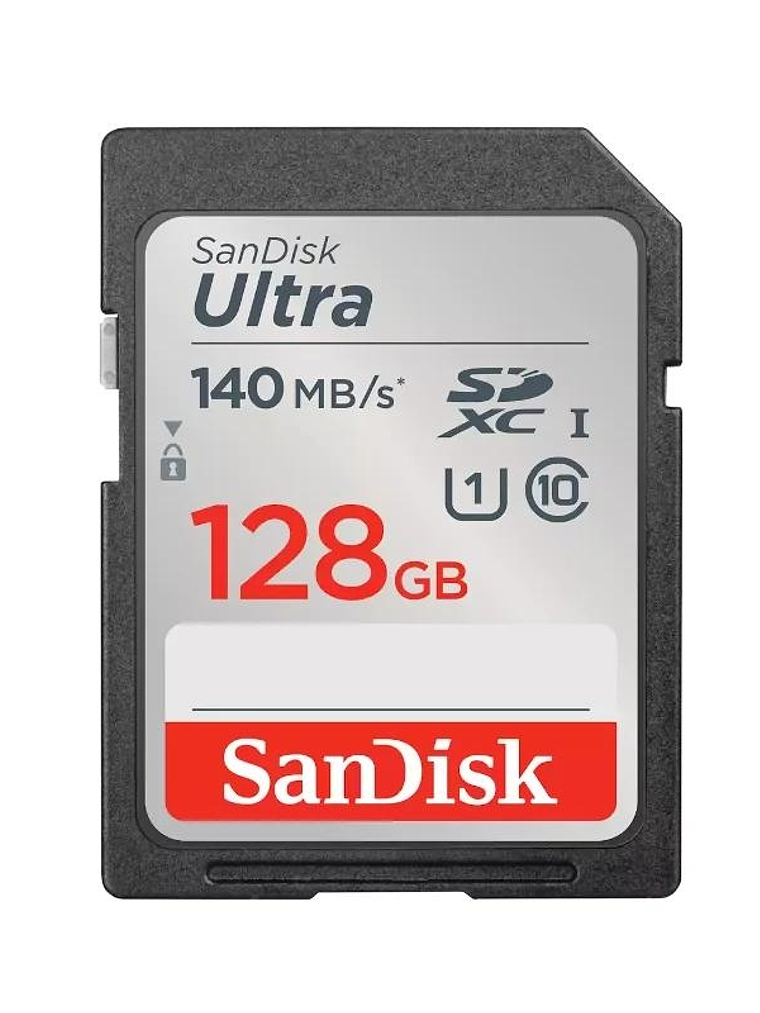 SanDisk Ultra 128GB SDXC Memory Card 120MB/s 1