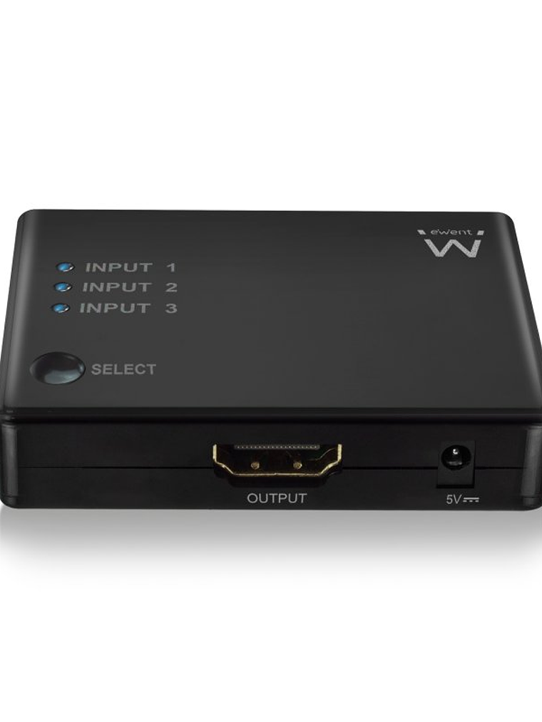 EWENT EW3730 Switch HDMI 4K 3x1con mando distancia 2