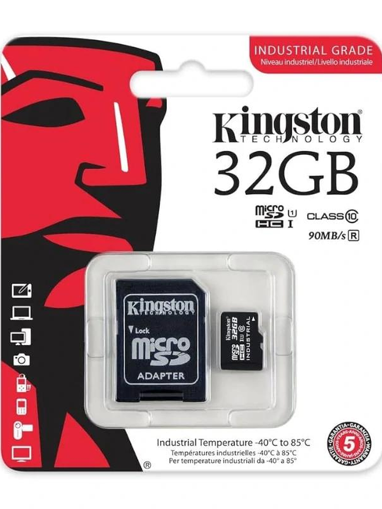 Kingston MicroSD Industrial 32Gb sin adaptador 3