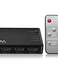 EWENT EW3730 Switch HDMI 4K 3x1con mando distancia - Miniatura 3
