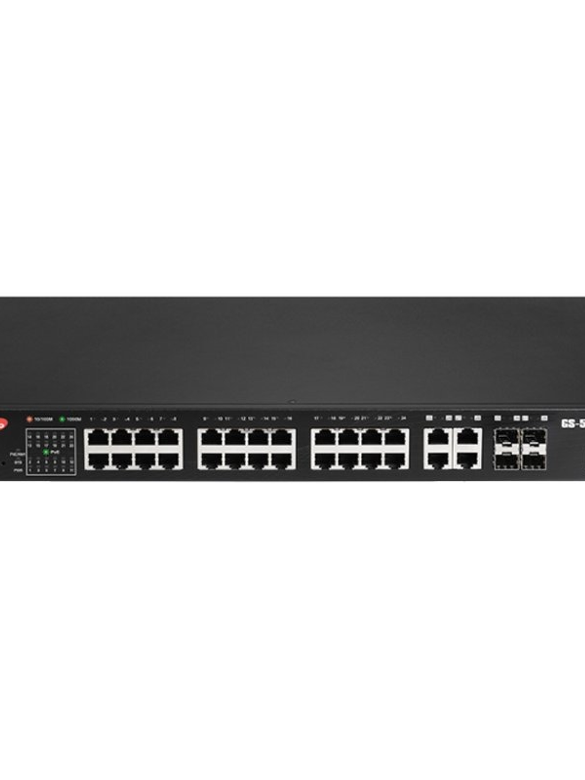 Edimax PRO GS-5424PLC V2 Switch 24xGB PoE+ 4xSFP 1