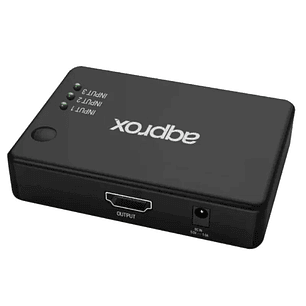 Approx HDMI Switch 4K HDMI 3 Puertos 4K/30HZ