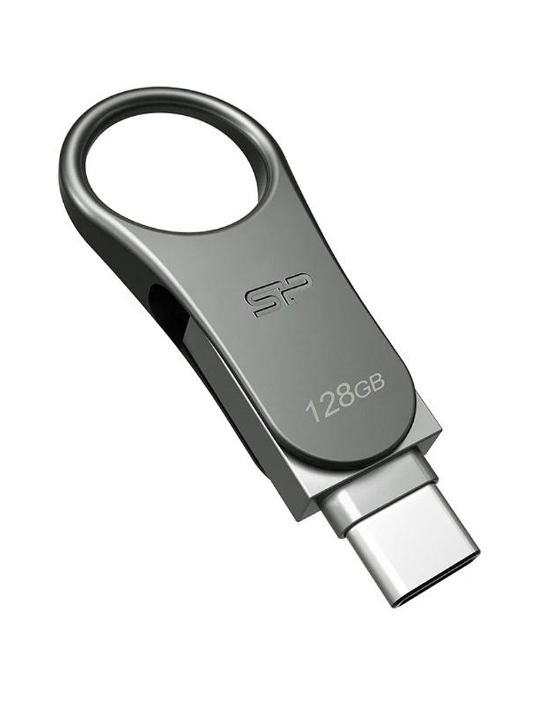 SP Lapiz USB C80 USB-C 3.2 128GB Dual Metalico 1