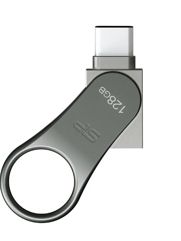 SP Lapiz USB C80 USB-C 3.2 128GB Dual Metalico 3