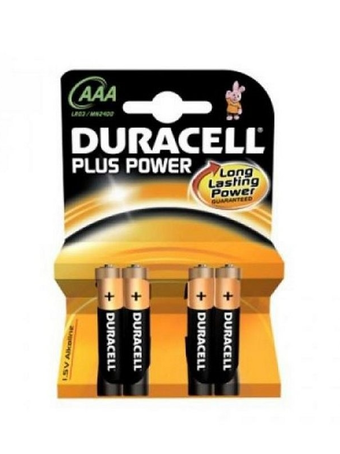 Duracell Pila Alcalina Plus Power LR3 AAA Pack-4 1