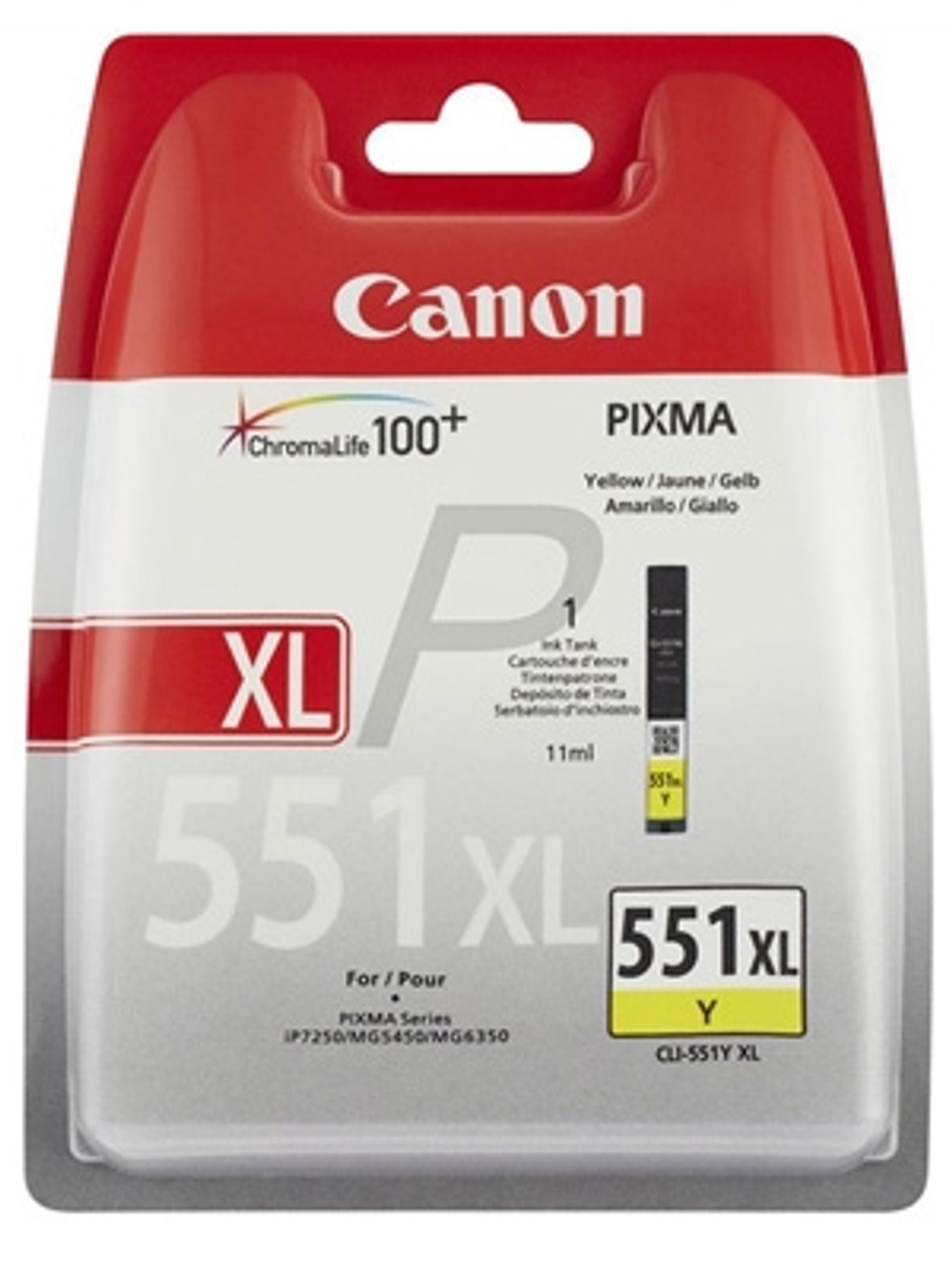 Canon Cartucho CLI-551Y XL Amarillo 1