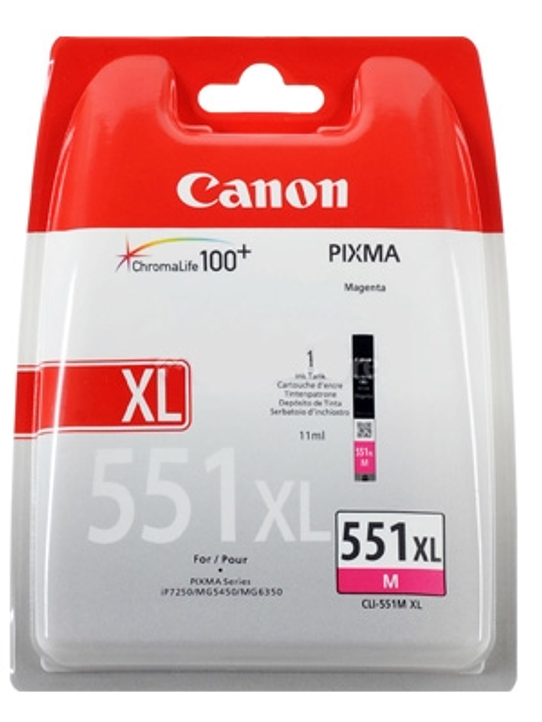 Canon Cartucho CLI-551M XL Magenta 1