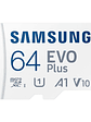 Samsung MicroSDHC EVO Plus New 64GB Clase 10 - Miniatura 1