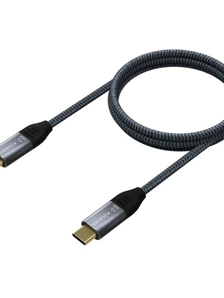 Aisens Cable USB3.2 Gen2X2 5A E-Mark CM-CM Gris 2M 2
