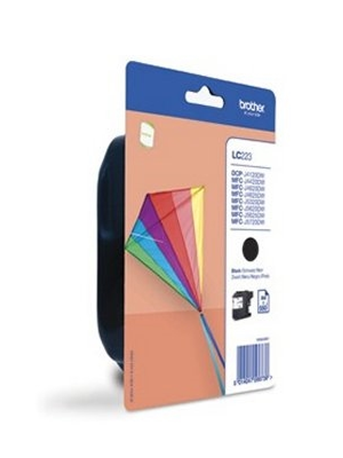 Brother Cartucho LC223BKB Negro 1