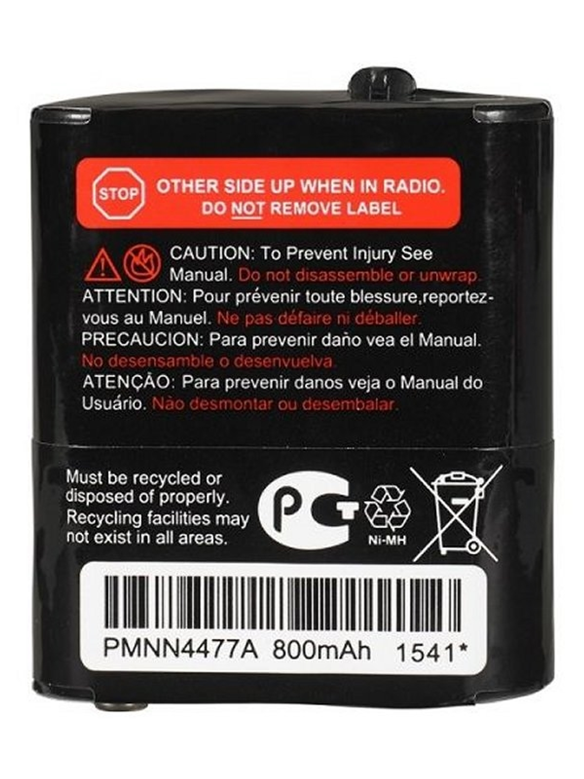 MOTOROLA Batería adicional 800MAH 59PMNN4477 1