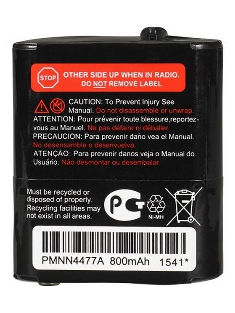 MOTOROLA Batería adicional 800MAH 59PMNN4477 1