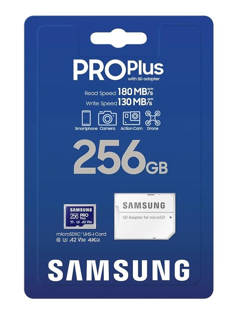 Samsung MicroSDHC PRO Plus 256GB 4