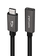 Nanocable Cable USB 3.2 Gen2 USB-C M/H 0,5 M Negro - Miniatura 3