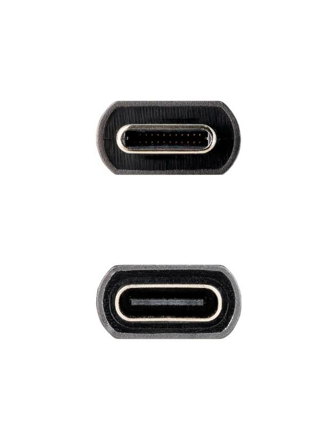 Nanocable Cable USB 3.2 Gen2 USB-C M/H 1 M Negro 3