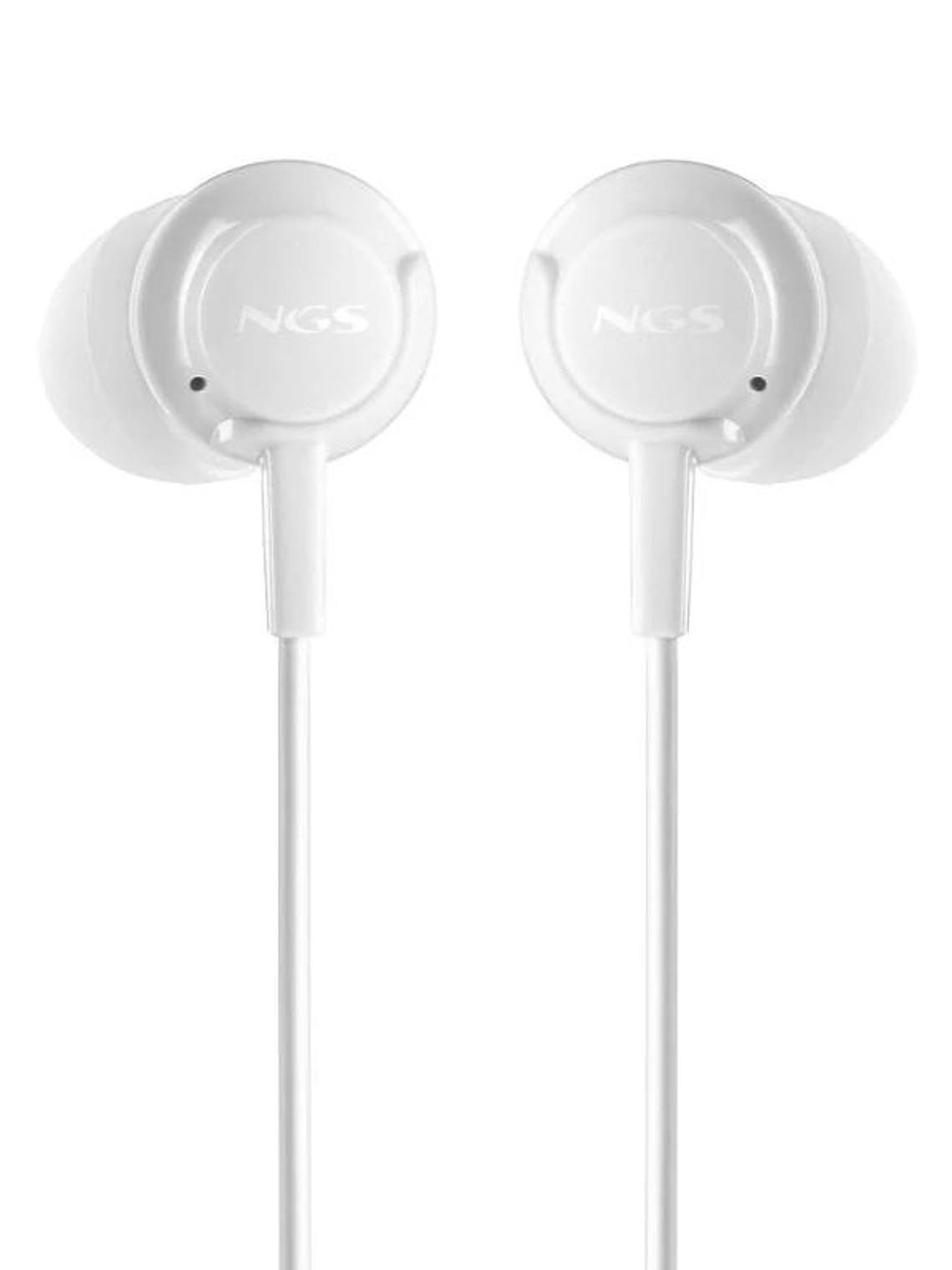 NGS Auricular Blanco Estéreo USB-C con cable 3