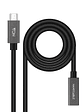 Nanocable Cable USB 3.2 Gen2 USB-C M/H 1,5 M Negro - Miniatura 1