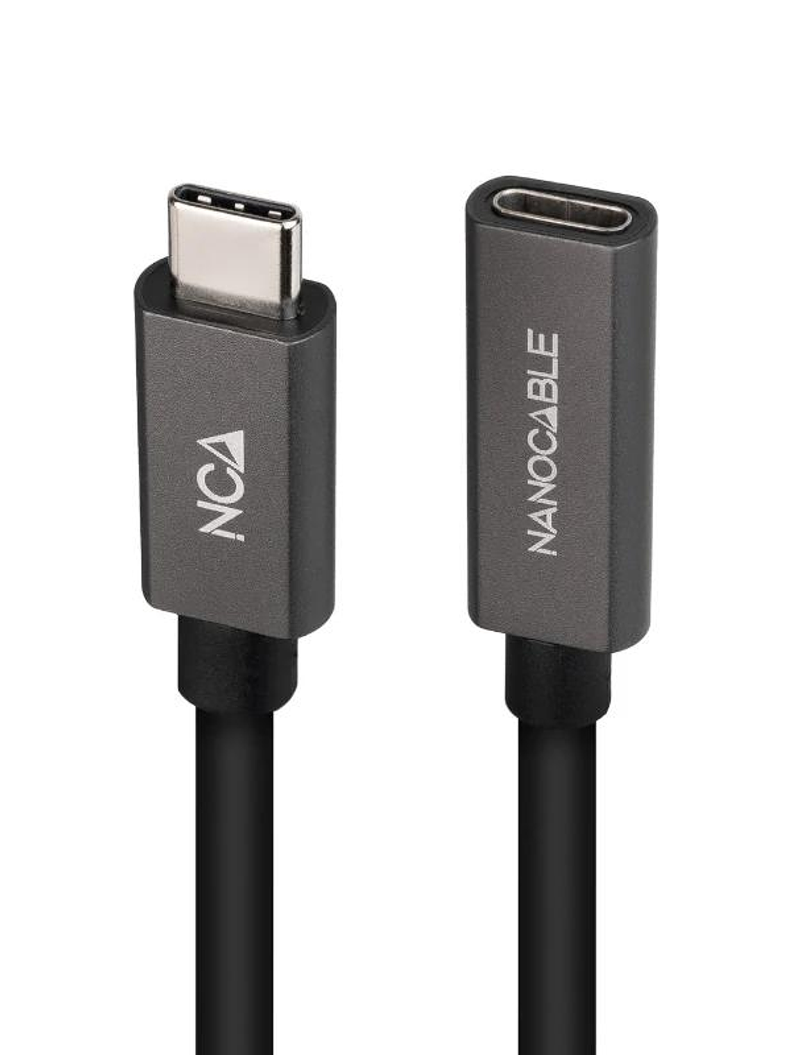 Nanocable Cable USB 3.2 Gen2 USB-C M/H 1,5 M Negro 2