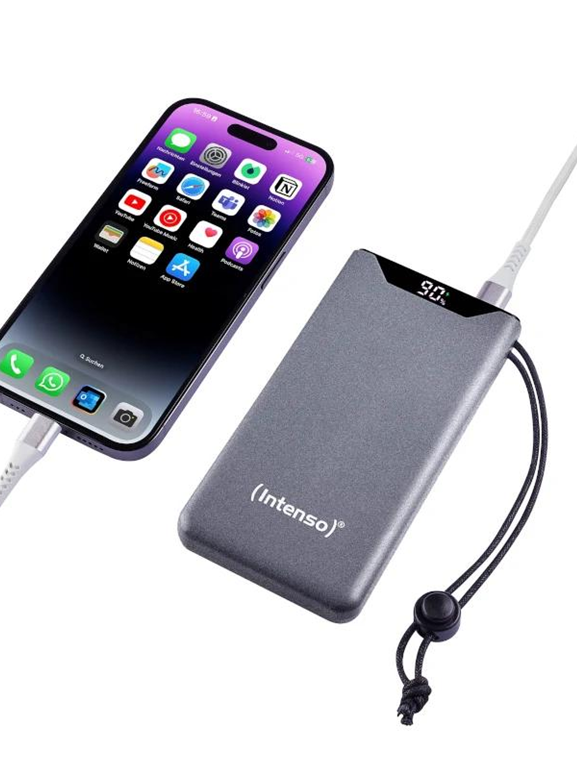 Intenso | PowerBank F10000 | 10000 mAh | Gris 4