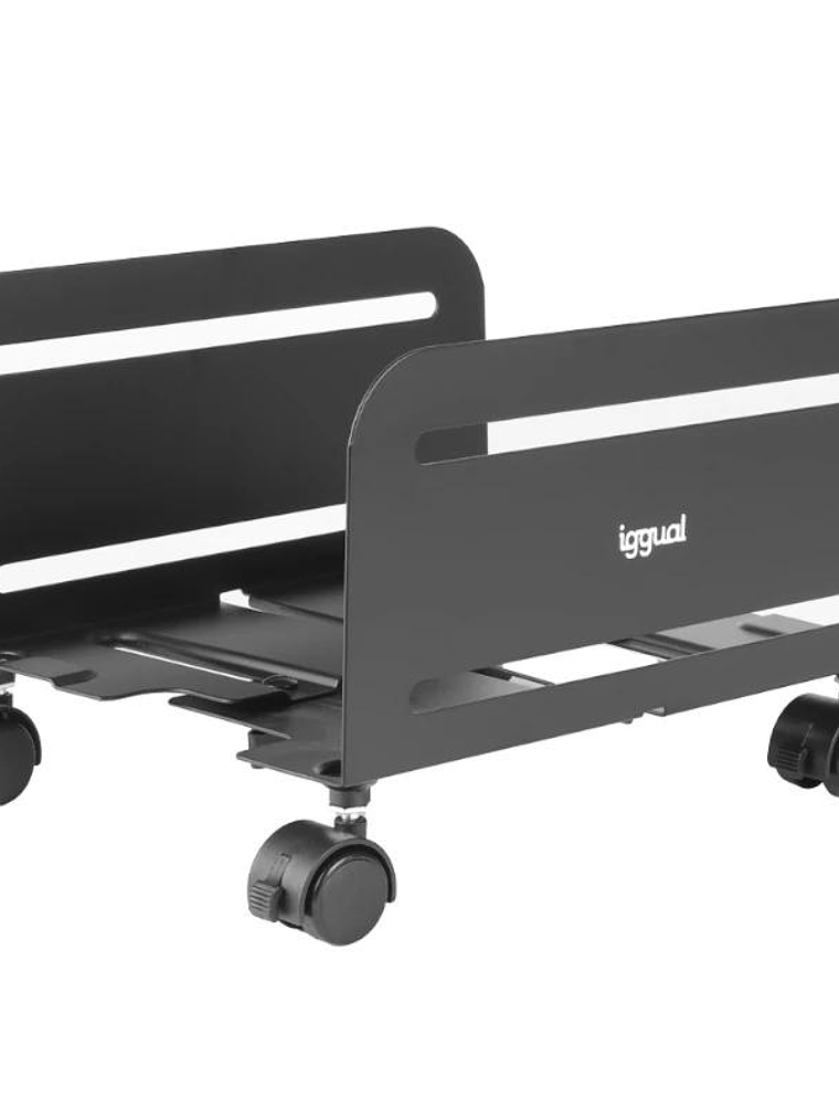 iggual Soporte CPU metálico con ruedas SOP2 1