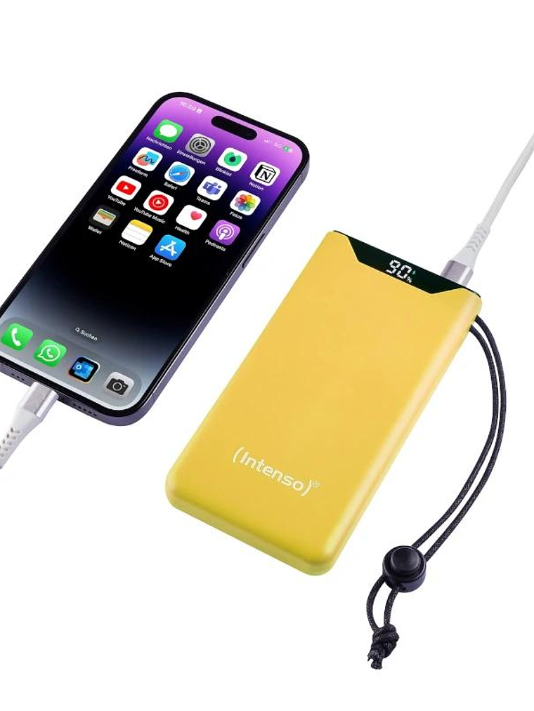 Intenso | PowerBank F10000 | 10000 mAh | Amarillo 4