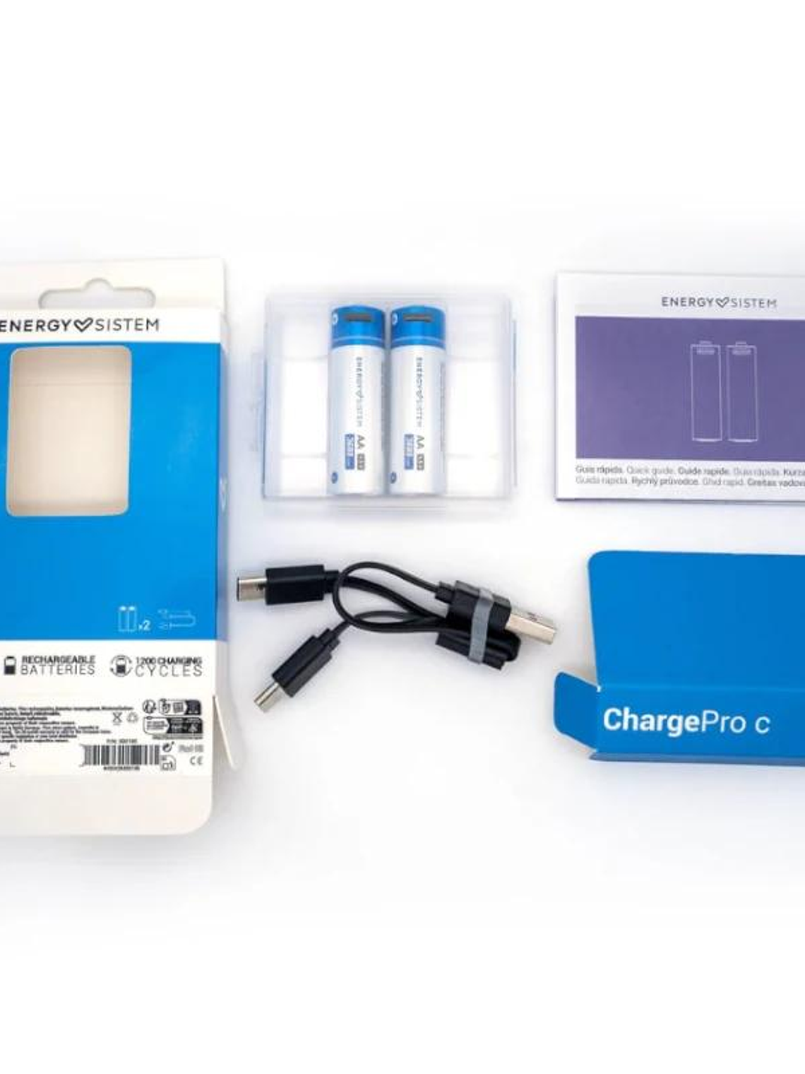 Energy Sistem Charge Pro C AA * 2 4