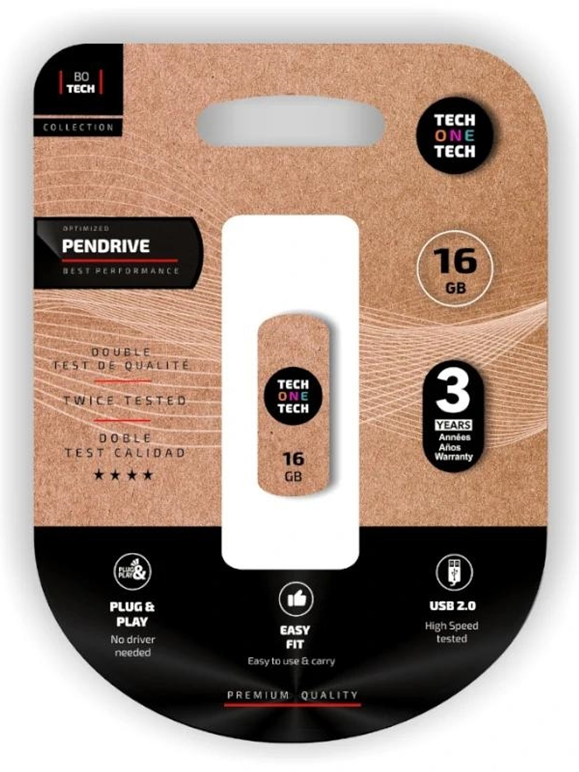 TECH ONE TECH Pro Smart Clip 16 Gb USB 2.0 1