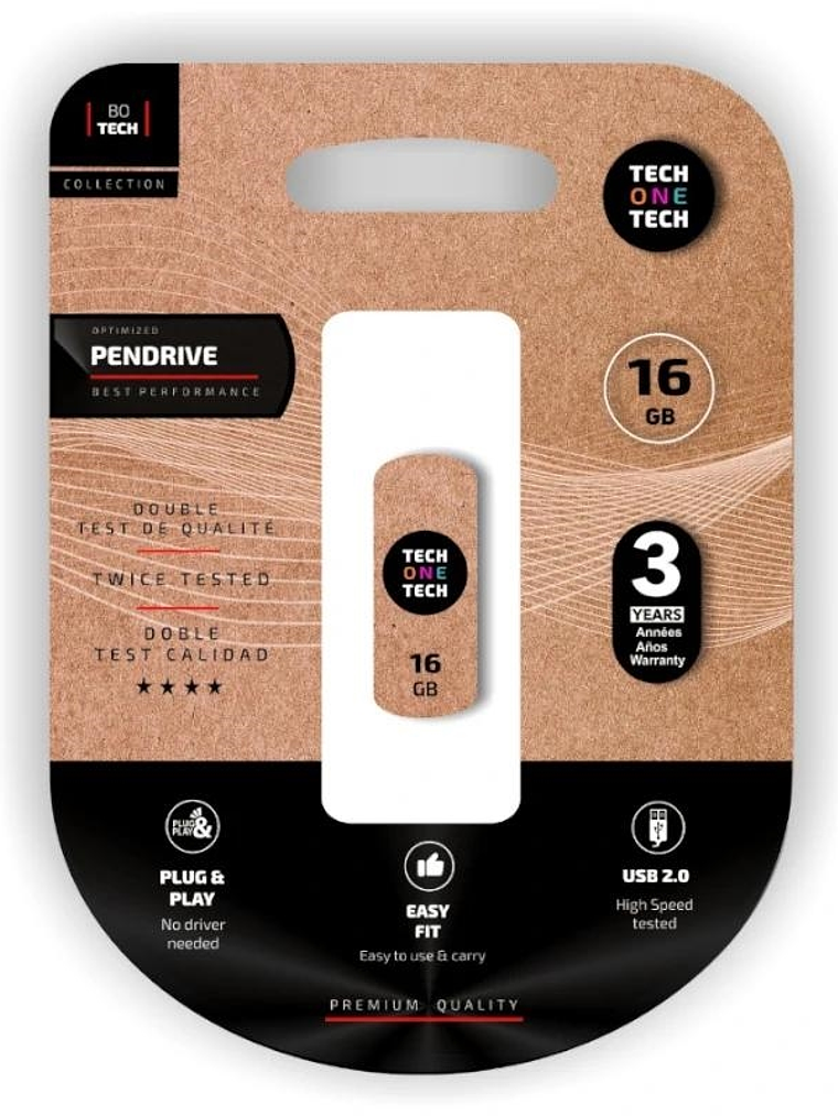 TECH ONE TECH Pro Smart Clip 16 Gb USB 2.0 1