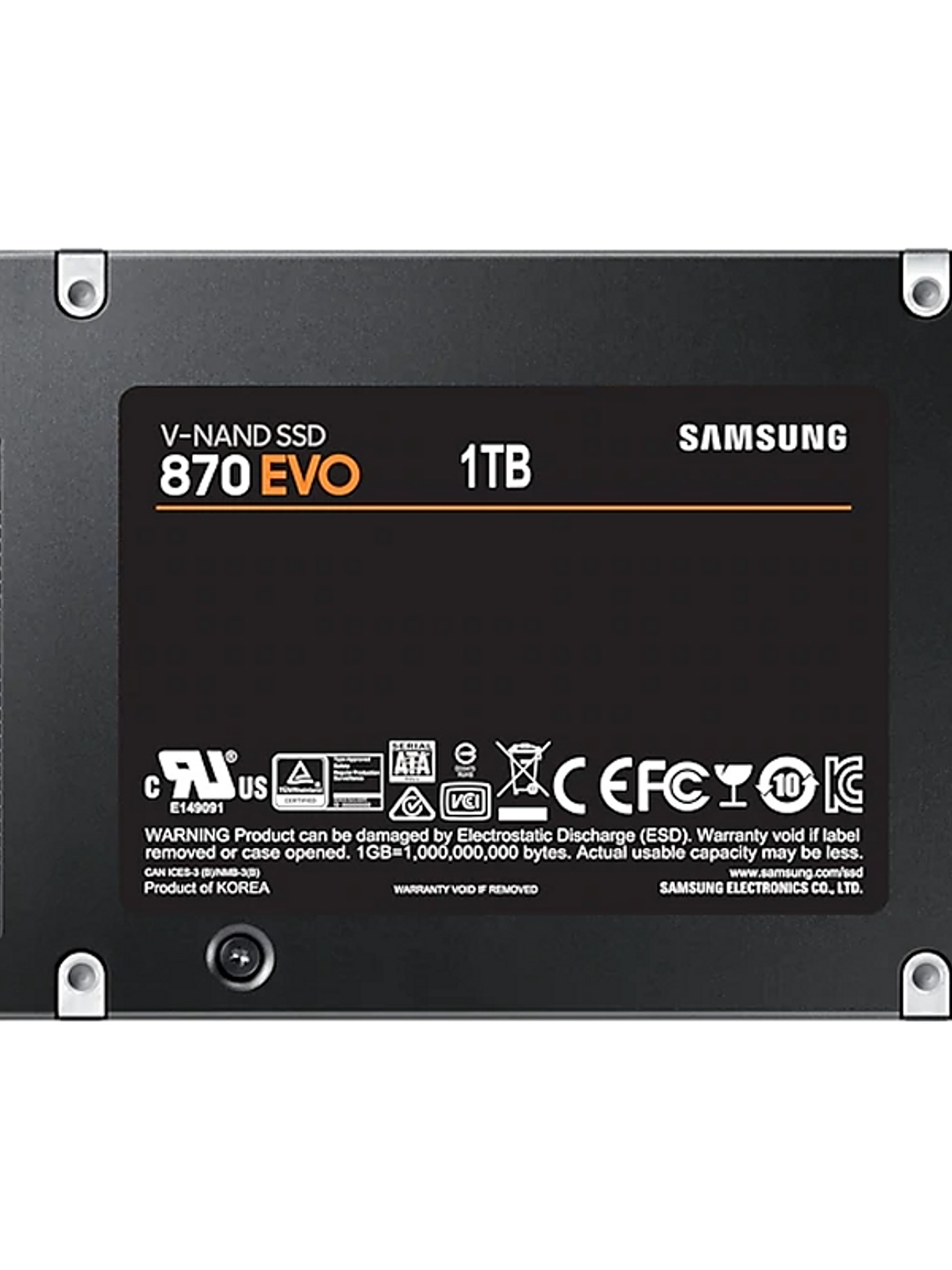 Samsung 870 Evo SSD 1TB 2.5