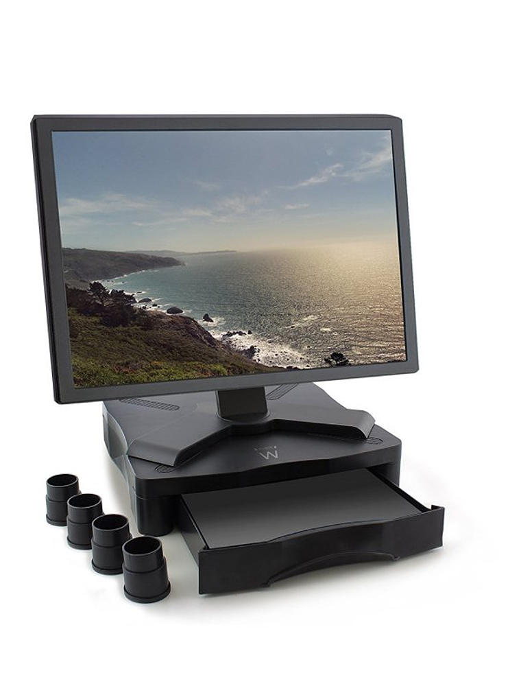 EWENT EW1280 Cajón plástico Elevador sopor/Monitor 3