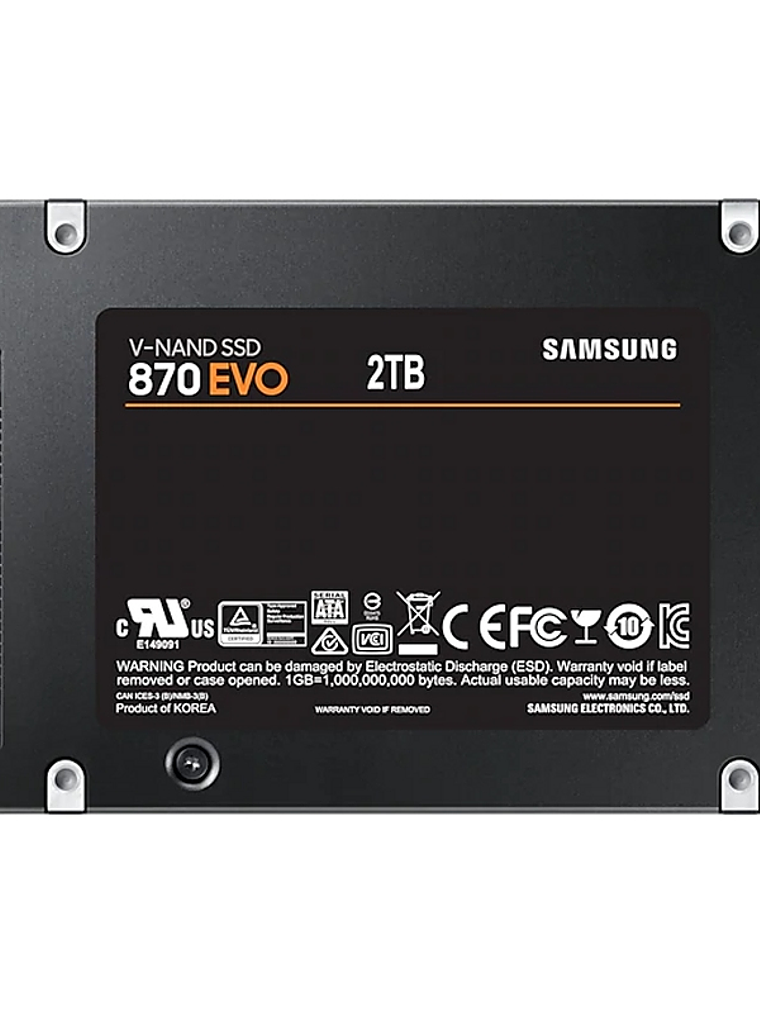 Samsung 870 Evo SSD 2TB 2.5