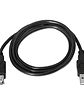 Nanocable Cable USB 2.0 Tipo-A M/H P Negro 1,8 m - Miniatura 2