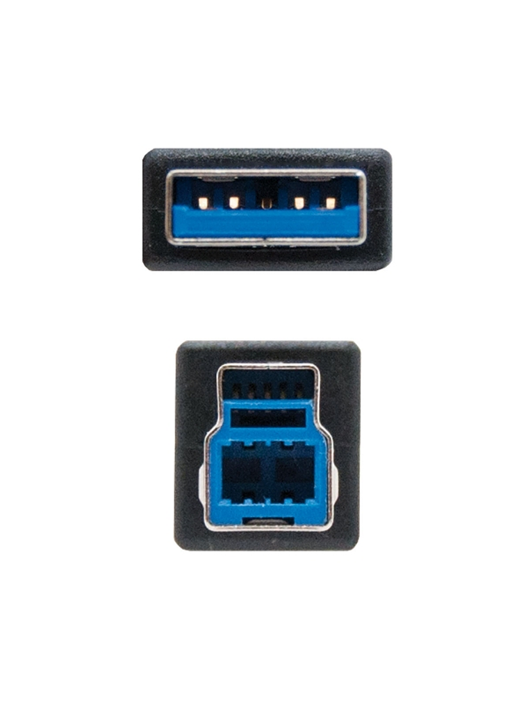 Nanocable Cable USB 3.0, impresora A/M-B/M, 2m 3