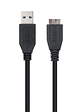 Nanocable Cable USB 3.0 Tipo A/macho-MicroUsb/B 1m - Miniatura 2