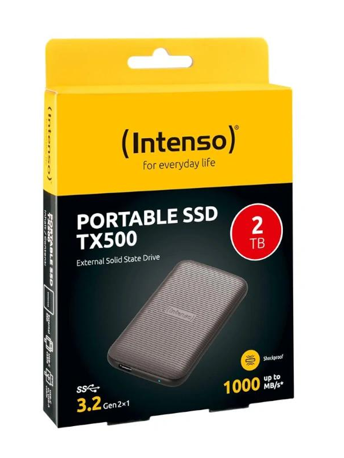 Intenso External SSD TX500 2Tb USB-C 3.2 Gen 2x1 2