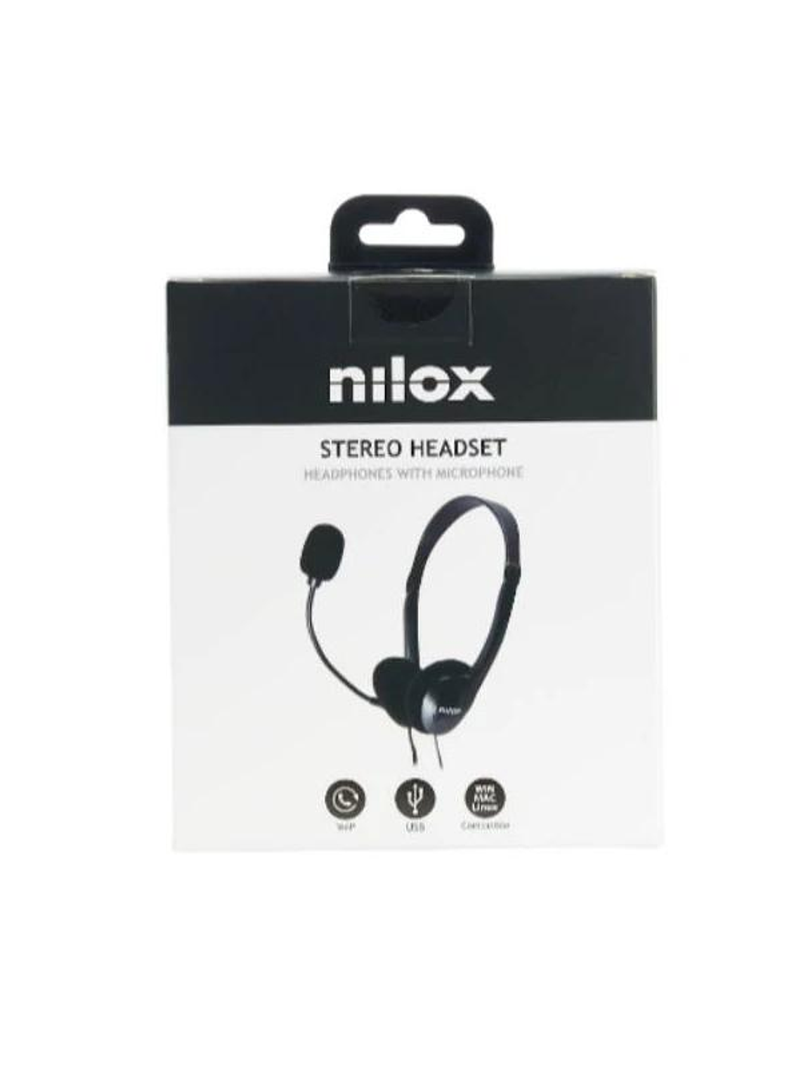 Nilox Auriculares con micrófono USB 4