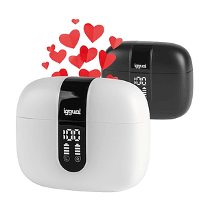 iggual Auriculares inalámbricos TWS Bluetooth blan