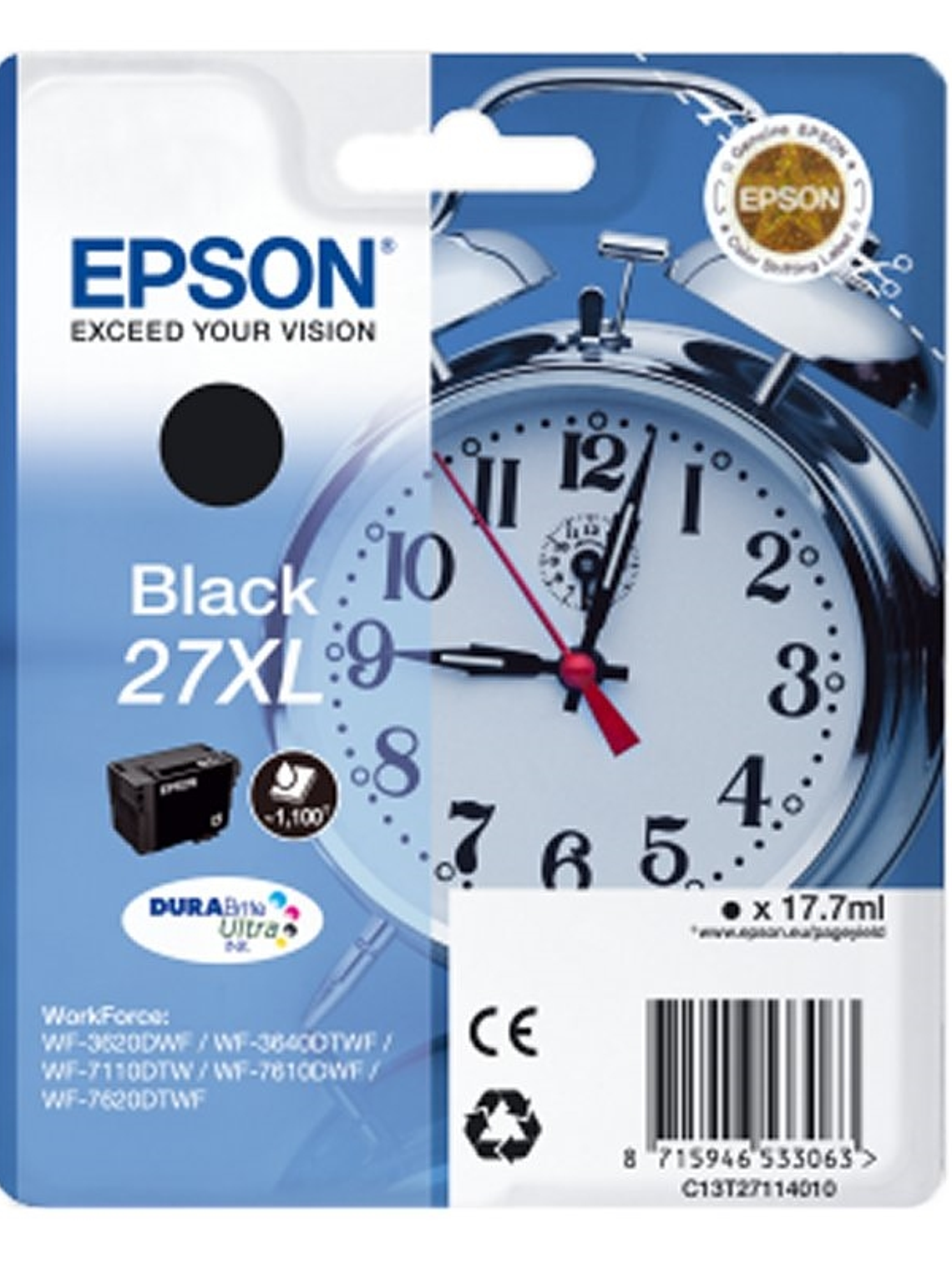 Epson Cartucho T2711XL Negro 1