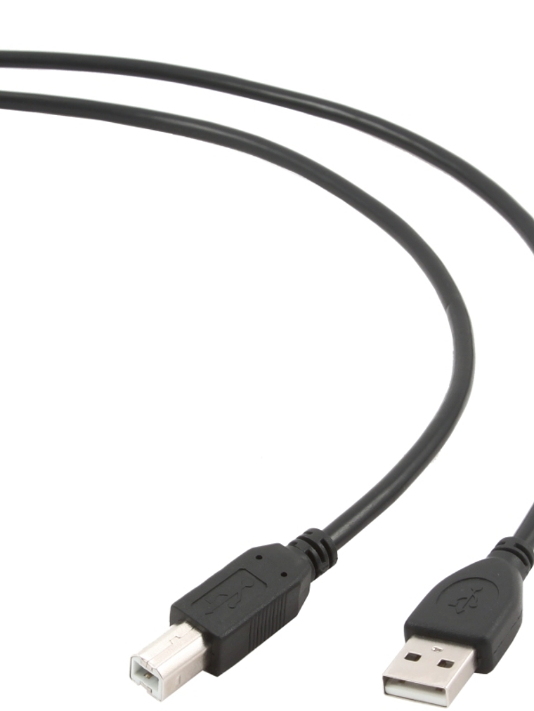 Gembird Cable USB 2.0 Tipo A/M-B/M 1.8 Mts Negro 1