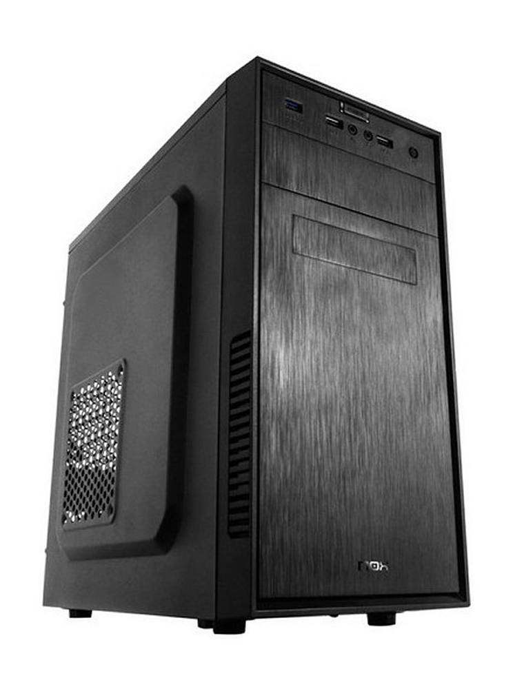 Nox Caja Micro ATX Forte USB3.0 Vent.12cm Negra 1