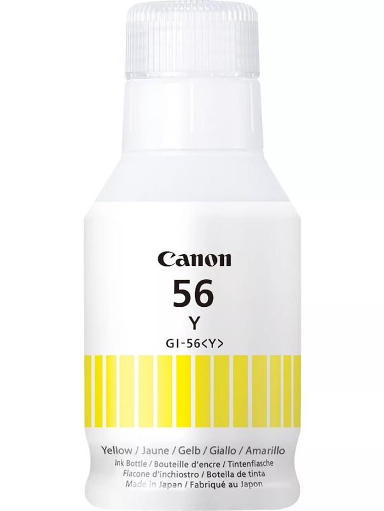 Canon Botella Tinta GI-56Y Amarillo 1