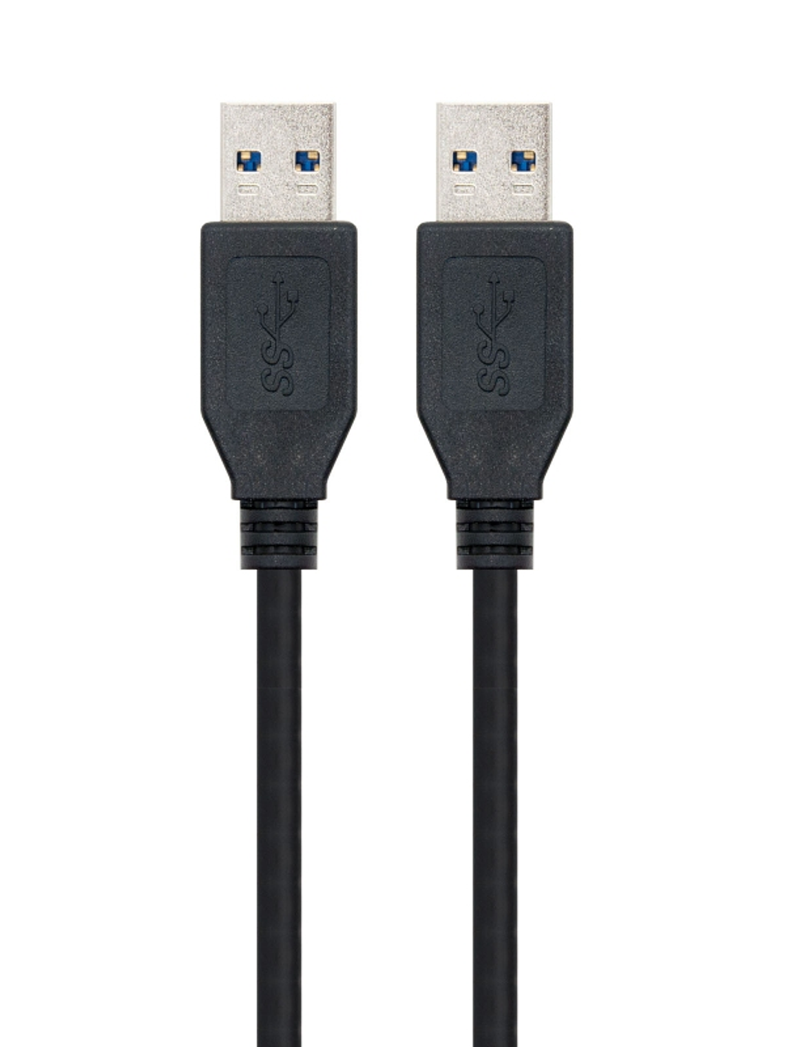 Nanocable Cable USB 3.0, tipo A/M-A/M, Negro, 1m 2