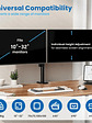 EWENT EW1512 Soporte mesa 2 monitor 13-32