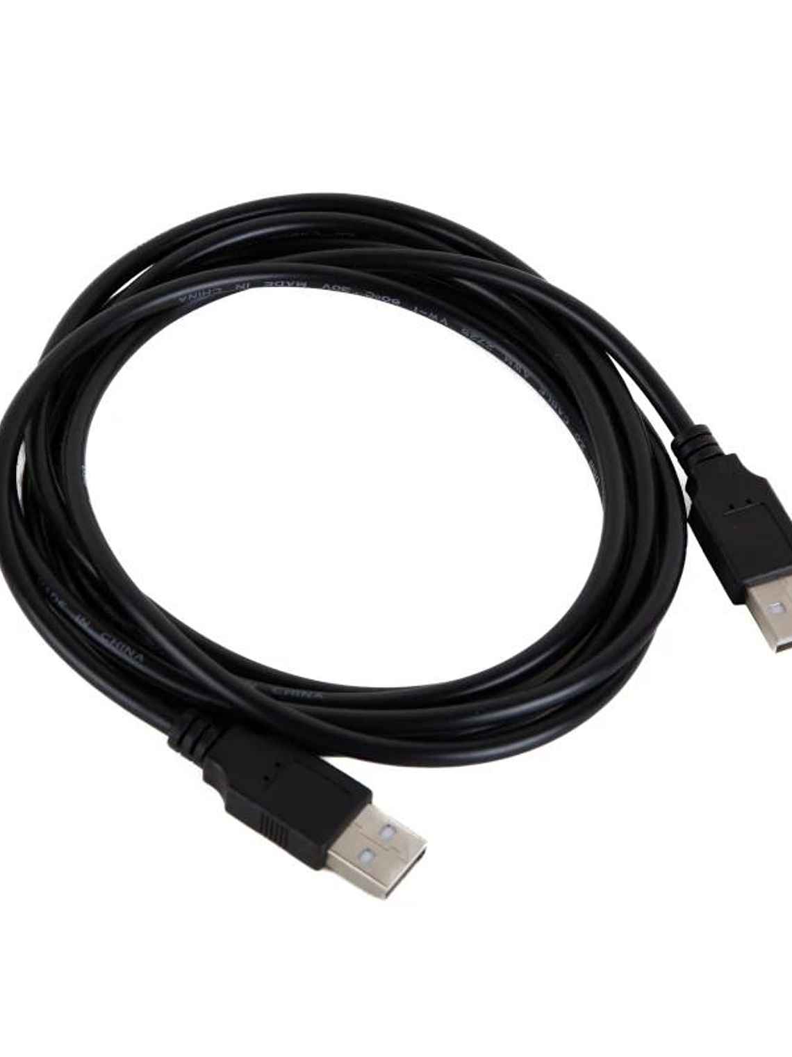 iggual Cable USB 2.0 A(M)-A(M) A-A macho 2 metros 1