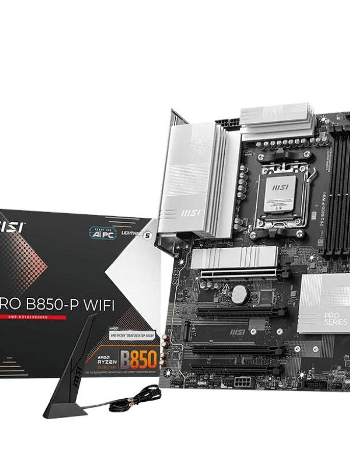 MSI Placa Base PRO B850-P WIFI DDR5 ATX AM5 1