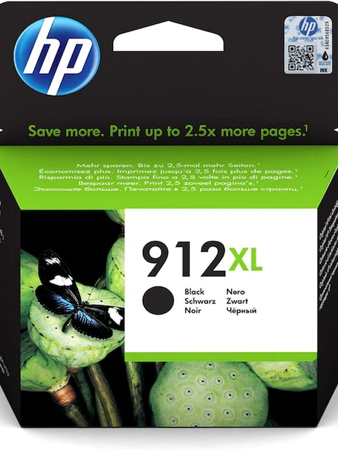 HP Cartucho 912XL Negro 1